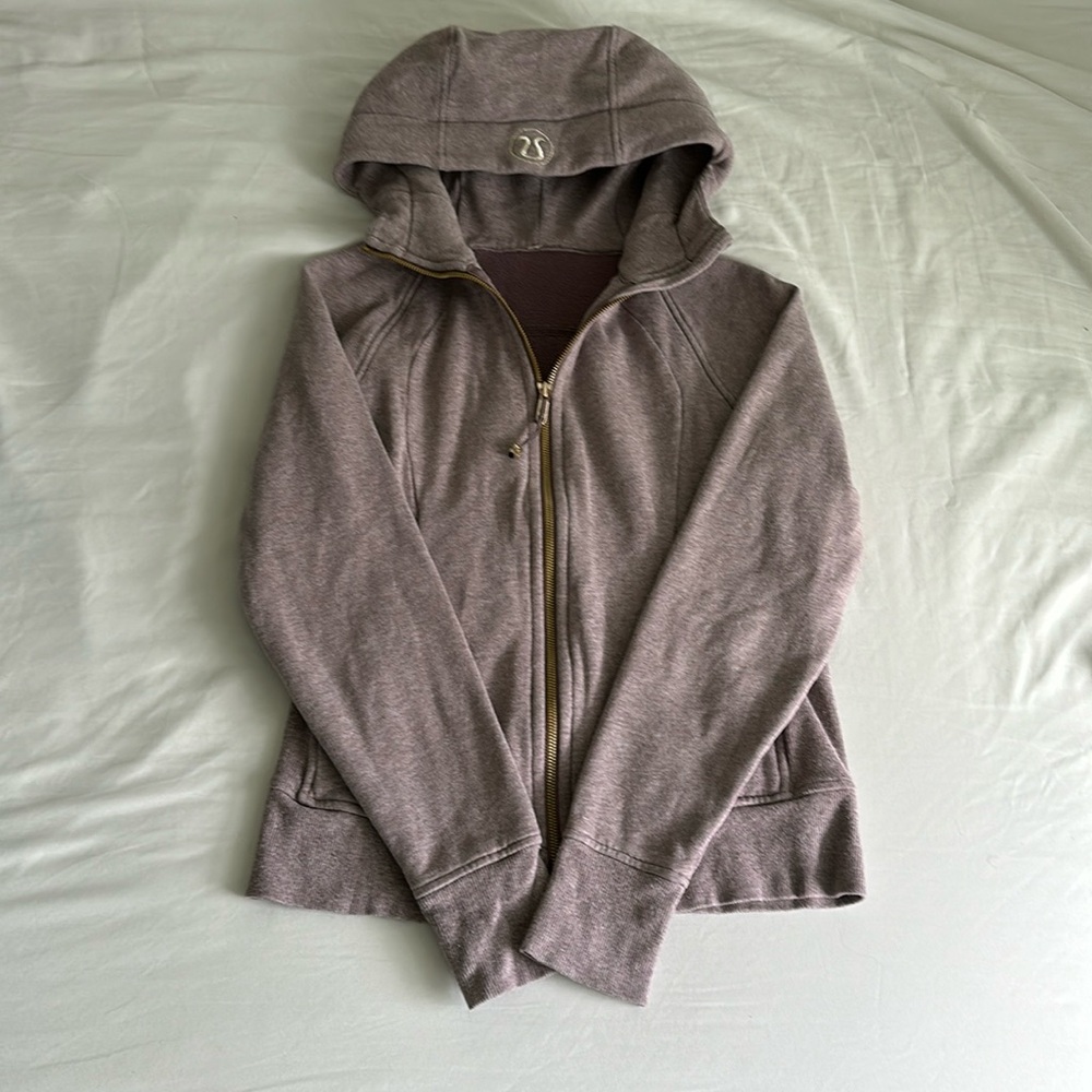Lululemon Full Zip Scuba Hoodie Size 6. Preowned.